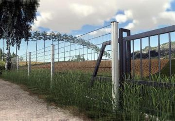 MECH-FENCEверсия 1.0.0.0 для Farming Simulator 2019