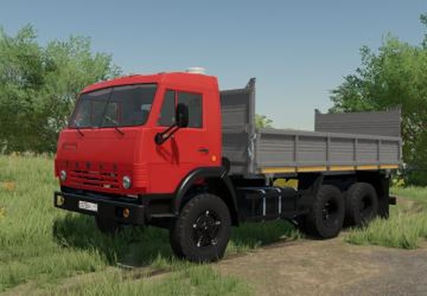КамАЗ-55102версия 1.0.1.0 для Farming Simulator 2022 (v1.5x)