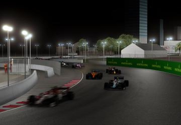 Карта «Jeddah Street Circuit - F1 2021 - Night Race»v2.21 для Assetto Corsa