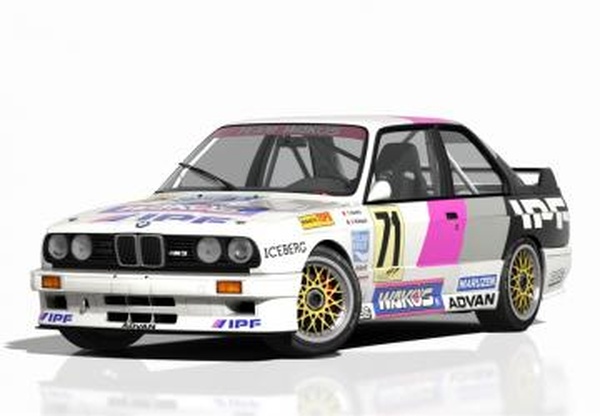 BMW M3 E30 Gr.A (JTC Div. II)версия 1.1 для Assetto Corsa