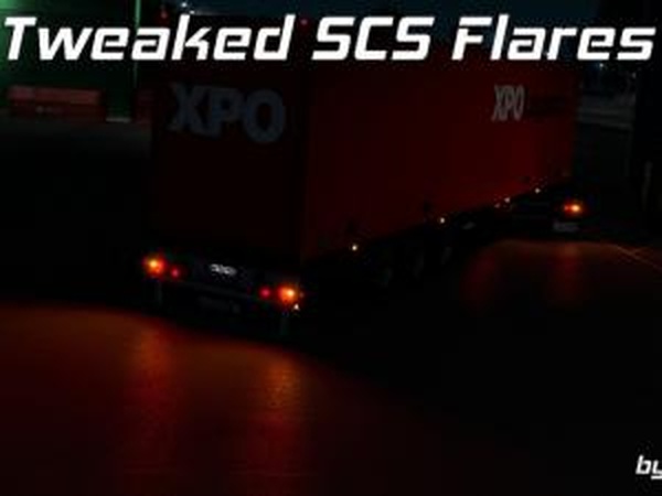 Tweaked SCS Flaresверсия 1.3 для Euro Truck Simulator 2 (v1.30.x, - 1.39.x)