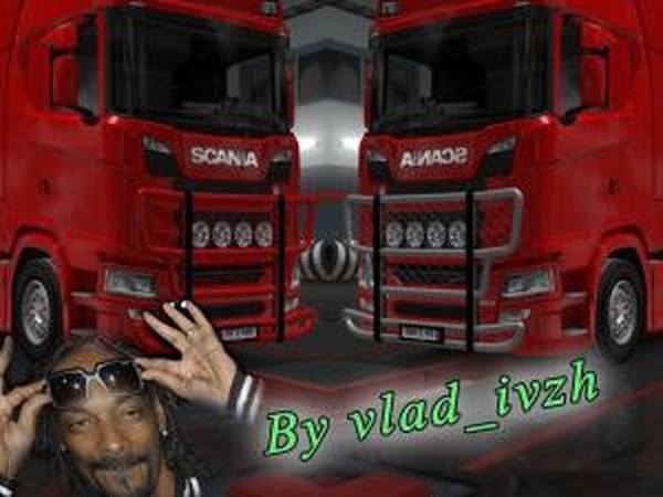 Trux Bullbar for Scania Next Generationверсия 1.0 для Euro Truck Simulator 2 (v1.30.x, - 1.35.x)