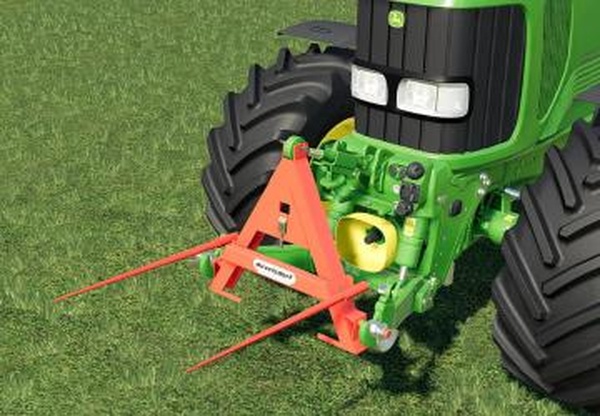 Coupler Bale Forkверсия 1.0.0.0 для Farming Simulator 2019 (v1.4)