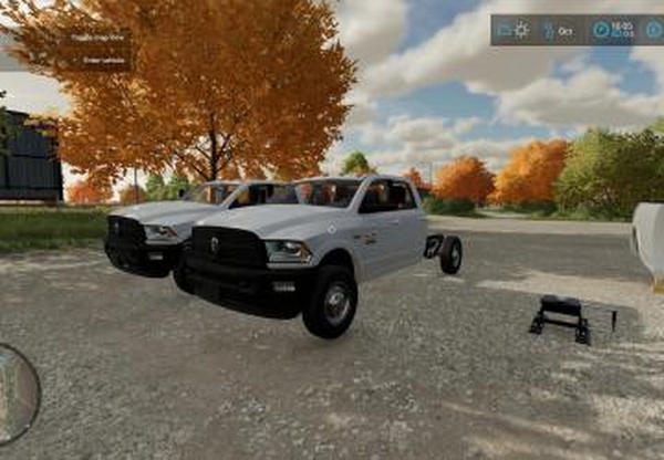 Dodge Ram 2014версия 1.0 для Farming Simulator 2022