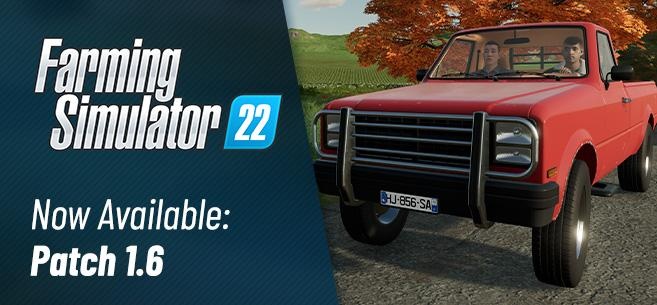 Вышел патч 1.6 для Farming Simulator 22!