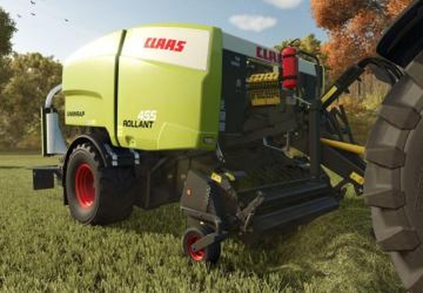 CLAAS ROLLANT 455 UNIWRAPверсия 1.0.0.0 для Farming Simulator 2025