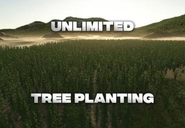 Unlimited Tree Plantingверсия 1.0.0.0 для Farming Simulator 2025