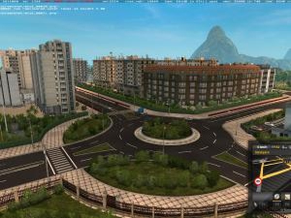 Romania Addon for Europe Extendedверсия 1.0 для Euro Truck Simulator 2 (v1.30.x)