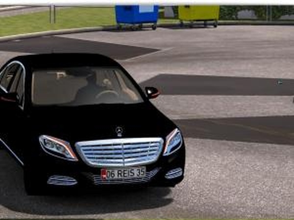 Mercedes-Benz S500 2016версия 1.0 для Euro Truck Simulator 2 (v1.28.x, 1.30.x)