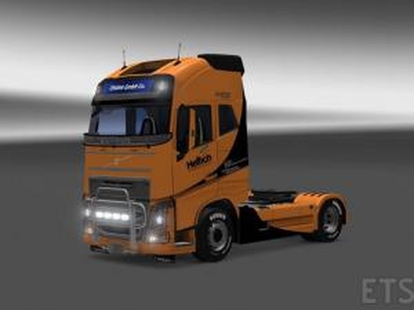 Скин Hettich для Volvo FH16 2013версия 1.0 для Euro Truck Simulator 2 (v1.28.x, 1.30.x)