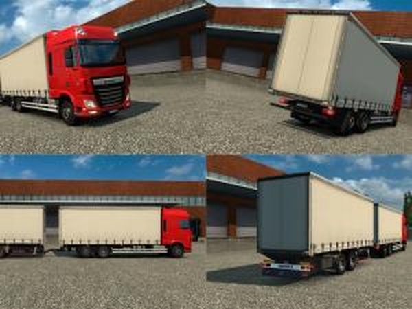 DAF XF Euro 6 Tandemверсия 1.1 для Euro Truck Simulator 2 (v1.27.x, - 1.30.x)