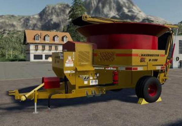 Haybuster H-1130 tub grinderверсия 1.0.0.0 для Farming Simulator 2019 (v1.4)