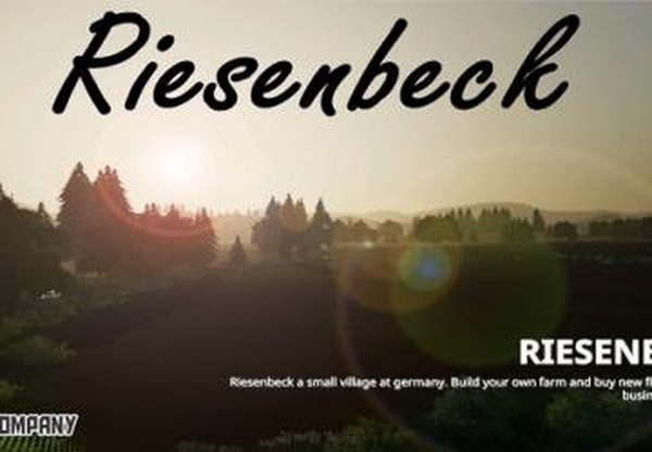 Карта «Riesenbeck Map»версия 1.0.0.0 для Farming Simulator 2019 (v1.4)