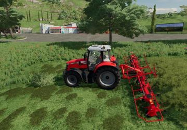 Massey Ferguson TD 868 DN Tedderверсия 1.0.0.0 для Farming Simulator 2022