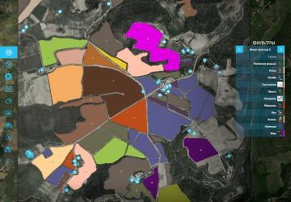 Карта «Тоскана - Новые культуры»версия 2.3 для Farming Simulator 2022 (v1.4)