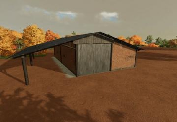 BR Small Shed (Prefab*)версия 1.0.0.0 для Farming Simulator 2022