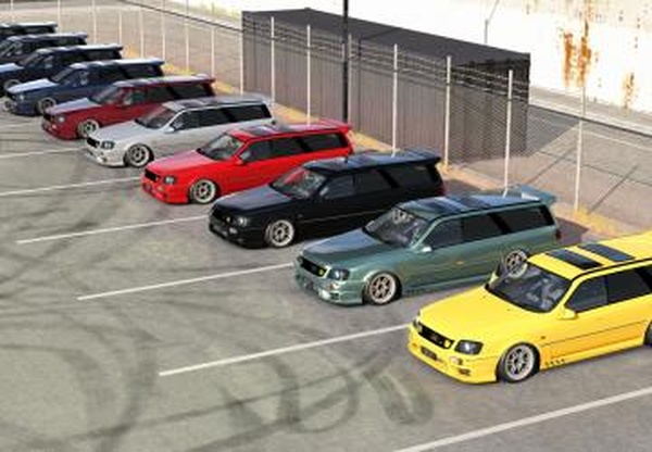 Nissan Stagea RS Four Sверсия 1.2 для Assetto Corsa