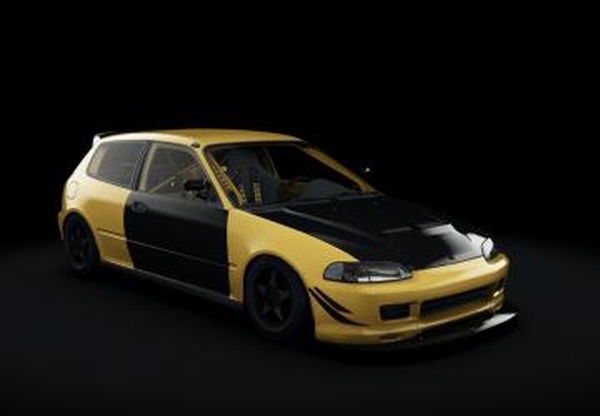 Honda Civic EG6 Trackверсия 0.99 для Assetto Corsa