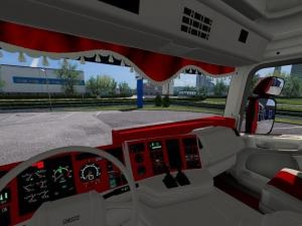 Scania RJL CMI 4 Series Red Interiorверсия 1.0 для Euro Truck Simulator 2 (v1.28.x, - 1.36.x)