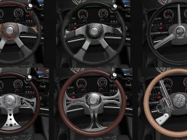 Steering Whell for Scania RS by RJLверсия 1.0 для Euro Truck Simulator 2 (v1.30.x)
