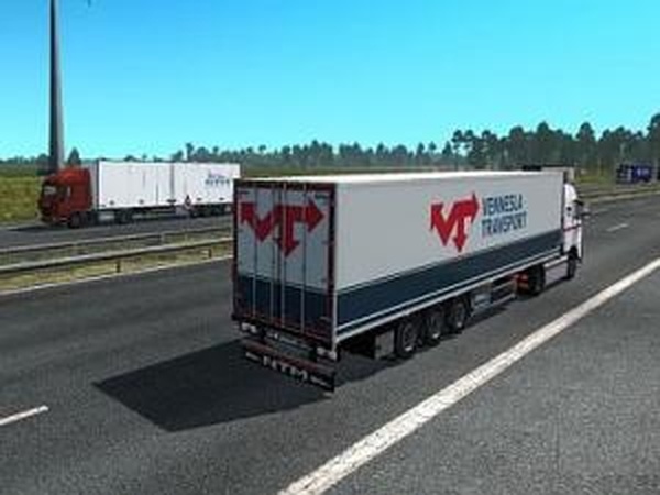 NTM Semitrailer in Traffic (Addon)версия 1.0 для Euro Truck Simulator 2 (v1.28.x, 1.30.x)