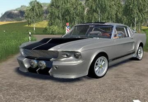 Ford Mustang GT500 Eleanorверсия 1.0.0.0 для Farming Simulator 2019 (v1.4)
