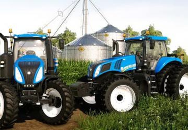 New Holland T8 USверсия 1.1 для Farming Simulator 2019 (v1.4)