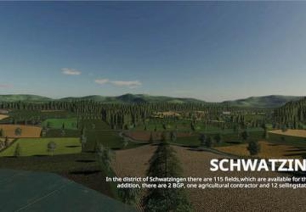Карта «Schwatzingen Map»версия 2.0 для Farming Simulator 2019 (v1.4)