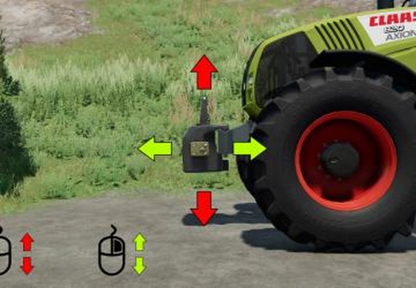 Mountable Weights Packверсия 1.0.0.0 для Farming Simulator 2022