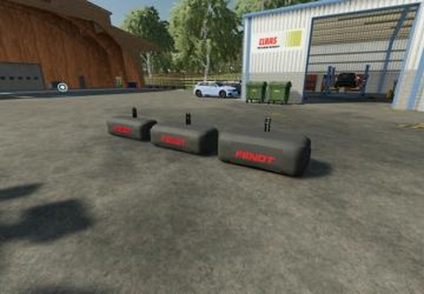 Fendt Weight Packверсия 1.0.0.0 для Farming Simulator 2022