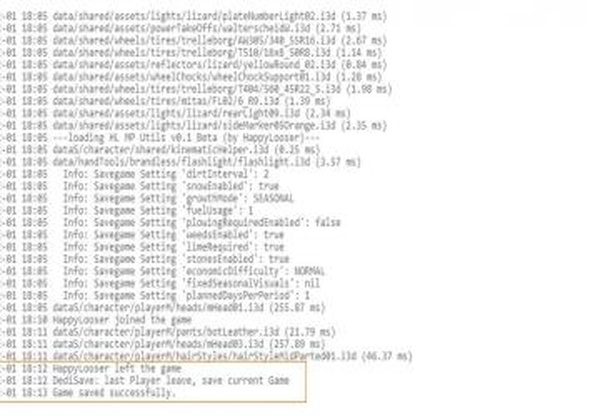 DediAutoSaveверсия 1.0.0.0 для Farming Simulator 2025