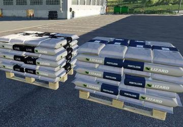 Fertilizer And Lime Palletверсия 1.0.0.0 для Farming Simulator 2019 (v1.4)