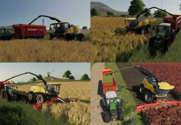Multi Harvest Headersверсия 1.0.0.0 для Farming Simulator 2019 (v1.4)