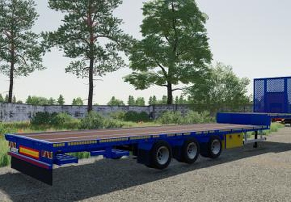 Lizard Flatbed Semitrailerверсия 1.0.0.0 для Farming Simulator 2022 (v1.5x)