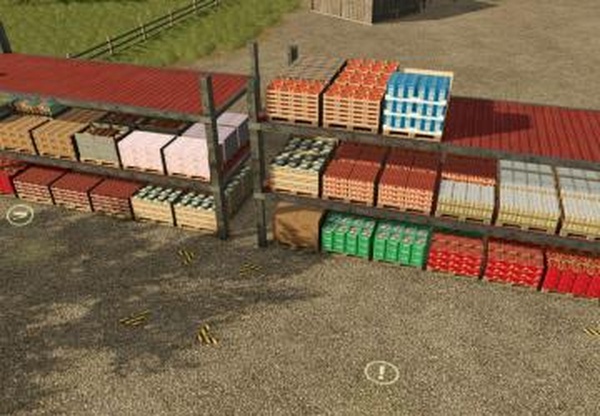 Pallet Shelfверсия 1.0.0.3 для Farming Simulator 2025
