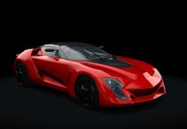 Bertone Mantideверсия 1.1 для Assetto Corsa