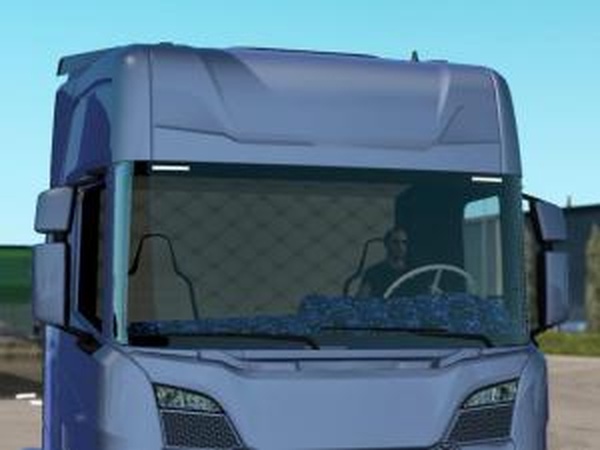 Голубой интерьерверсия 1.0 для Euro Truck Simulator 2 (v1.30.x)