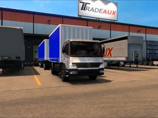 Mercedes-Benz Atego Siderверсия 1.0 для Euro Truck Simulator 2 (v1.30.x)
