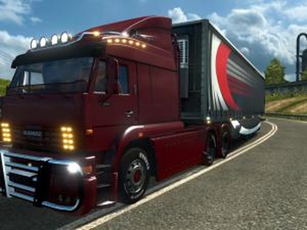 КамАЗ-6460 [Tuning]версия 09.01.18 для Euro Truck Simulator 2 (v1.30.x)