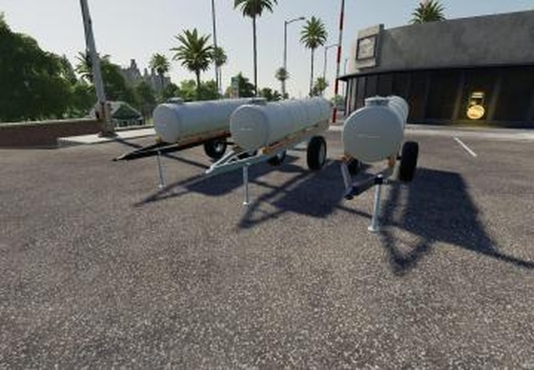 WASSER UND MILCH FASSверсия 1.1 для Farming Simulator 2019