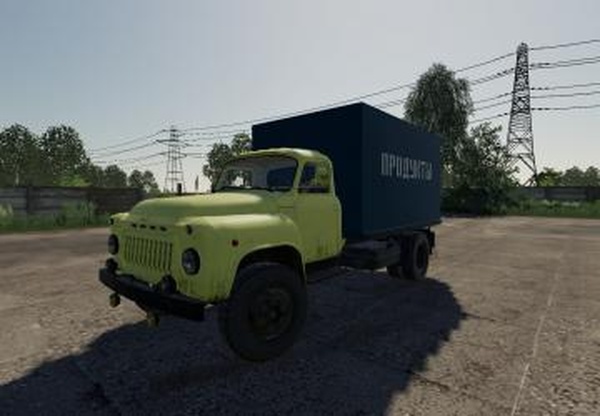 ГАЗ-52 Продуктовыйверсия 1.2 для Farming Simulator 2019 (v1.4.x)