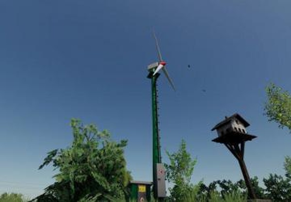 SMALL WIND TURBINEверсия 1.0.0.0 для Farming Simulator 2019