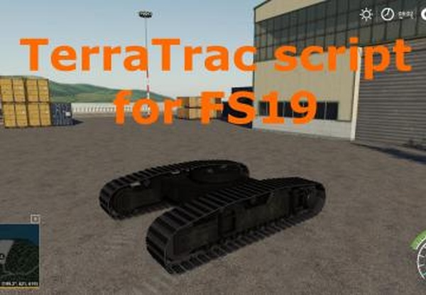 TerraTrac scriptверсия 1.0 для Farming Simulator 2019 (v1.3)
