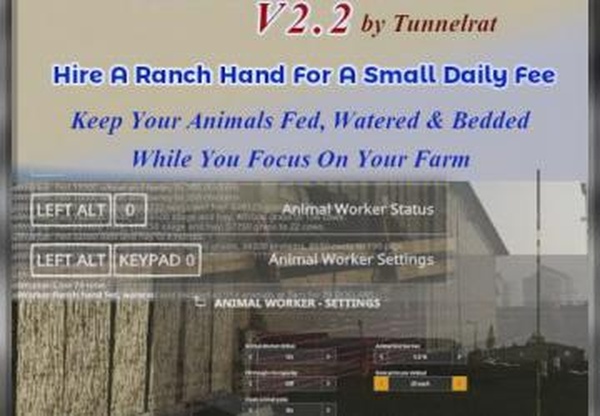 Tunnelratверсия 2.2 для Farming Simulator 2019 (v1.4)