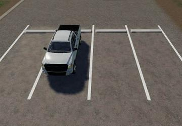 Placeable parking spot modpackверсия 1.0.0.0 для Farming Simulator 2019 (v1.4)