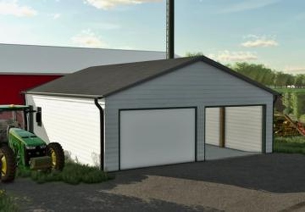 Small White Garageверсия 1.0.0.0 для Farming Simulator 2022
