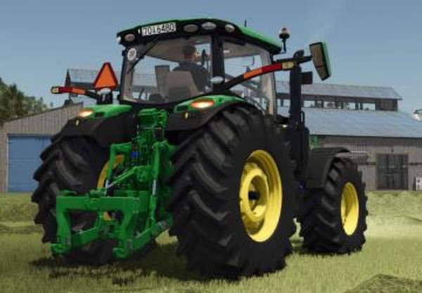 John Deere 6R 205версия 1.0.0.0 для Farming Simulator 2025