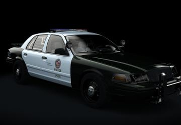 Ford Crown Victoria Police Interceptor 2010для Assetto Corsa