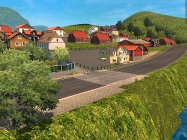 Карта «Bosna»версия 2.0 для Euro Truck Simulator 2 (v1.30.x)