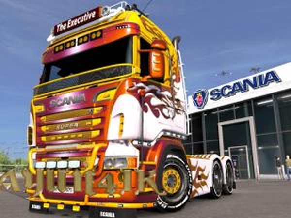 Скин «Devourer of roads»версия 1.0 для Euro Truck Simulator 2 (v1.30.x)